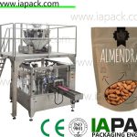 110g ореви pouch жито пакување машина форма пополнете печат пакување