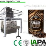 автоматско кафе зрно пакување машина застане дочека патент полнење sealer