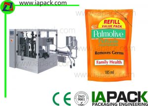 маслиново масло премачкана торбичка за пакување машина допик торба ротационен пакување машина со течна машина за полнење