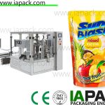 ротирачки овошен сок пакување машина течни пополнување заштеда на енергија